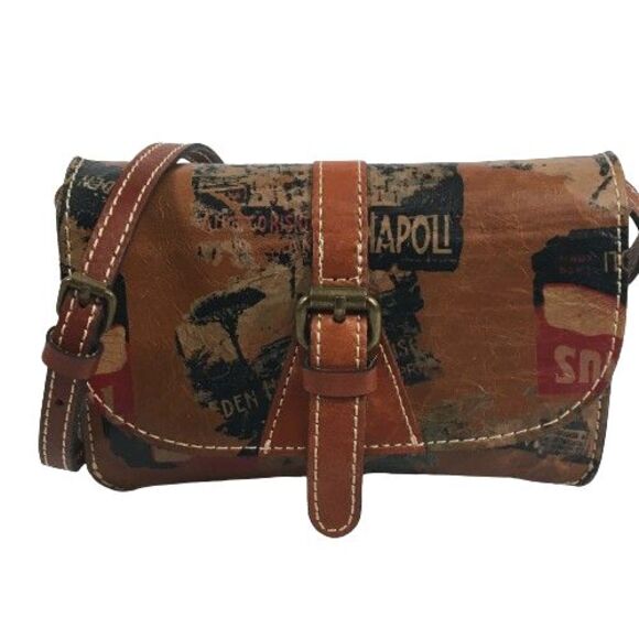 PATRICIA NASH Leather Crossbody Old World Traveler Napoli...
